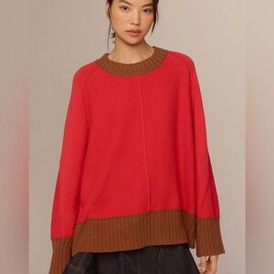 Maeve The Chandler‎ Crew-Neck Relaxed Pullover Sweater size XXS